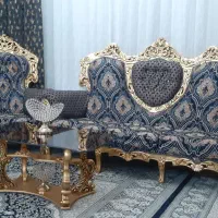 مبل سلطنتی  ۹نفره|مبلمان خانگی و میز عسلی|خرم‌آباد, |دیوار