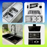 سینک گرانیتی استیل گازتوکار صفحه ای رومیزی هود A61