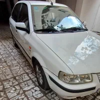 سمند سفید ۸۹ دوگانه فابریک