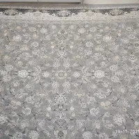 روفرشی کش دار مخمل شانل رنگ  طوسی