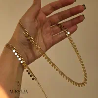 نیم ست استیل پولکی