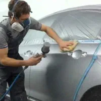 انواع خدمات رنگ ماشین و پولیش و لیسه گیری وخش گیری