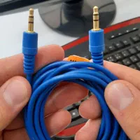 انواع کابل aux از ۱ متر تا ۳ متر|لوازم جانبی موبایل و تبلت|مبارکه, |دیوار