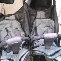 کالسکه دوقلو دلیجان مدل عصایی|کالسکه و لوازم جانبی|مشهد, عبادی|دیوار