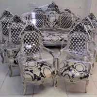 مبل سیلور بی نظیر در منبت مبلمان سلطنتی جهیزیه