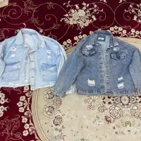 کت جین در دو رنگ