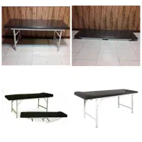 تخت پایه تاشو فلزی سالن و درمانی|تخت و سرویس خواب|کرج, حصارک بالا|دیوار