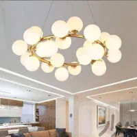 لوستر مولکولی مدرن|لوستر و چراغ آویز|کرج, مصباح|دیوار