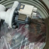 لاستیک و پمپ ماشین لباسشویی آزمایش