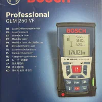 متر لیزری BOSCH بوش مدل GLM 250 VF