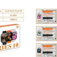 ساعت هوشمند هفت بند kw30max سری 10 طرح اپل|لوازم جانبی موبایل و تبلت|سیرجان, |دیوار