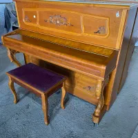 پیانو آکوستیک کنسول و ایستاده|پیانو، کیبورد، آکاردئون|کرج, عظیمیه|دیوار