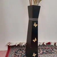 گلدان بلندباگل|گل مصنوعی|قم, لسانی|دیوار