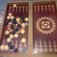تخته نرد در حد خشک