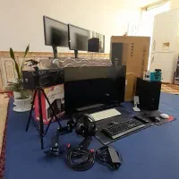 ست کامپیوتر اداری گیمینگ یکجا فروش یا معاوضه