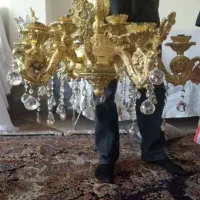 لوستر برنجی