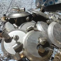 لوسترهای برنجی دست دوم