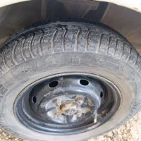 یک جفت چراغ هدلایت و چهار حلقه لاستیک 14|قطعات یدکی و لوازم جانبی|جوانرود, |دیوار