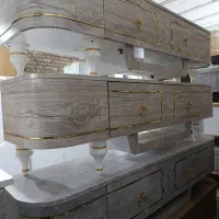 سمساری قاسمی میز تلویزیون آینه کنسول مناسب جهیزیه|حراج|زابل, |دیوار