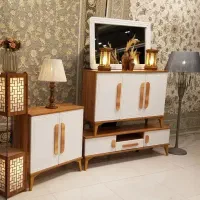 میز تلویزیون کنسول جاکفشی جلومبلی مدل لوکاس