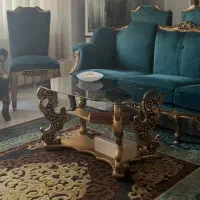 مبلمان کلاسیک سلطنتی همراه با نهارخوری