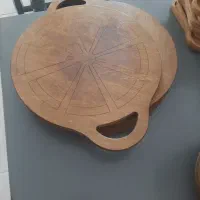 ظرف چوبی زیر پیتزا،باکس موتور|ظروف سرو و پذیرایی|مشگین شهر, |دیوار