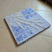 تابلو پتینه دکوراتیو طرح برجسته سایز ۴۰×۴۰|تابلو، نقاشی، عکس|اصفهان, خواجو|دیوار