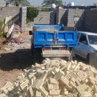 نیسان کمپرسی جکی حمل مصالح ساختمانی