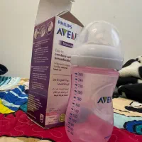 شیشه شیر اونت صورتی همراه سر شیشه