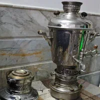 سماور نفتی برنجی قدیمی