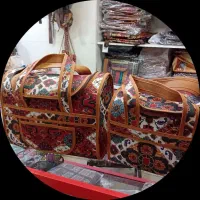 کیف وکاور جاجیم اصل/نظم دهنده وسایل برای سفر|کیف، کفش، کمربند|قائن, |دیوار