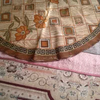 گلیم دایره ای|گلیم، جاجیم، گبه|خرمآباد, |دیوار