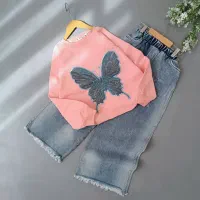 فروشگاه آنلاین(دخترانه، بلوز نخ پنبه و شلوار جین )