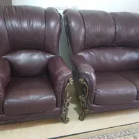 مبلمان چرمی 7 نفره|حراج|لاهیجان, گلستان|دیوار