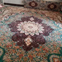 فرش ۳در۴ بدون غیب دوتا فرش با ۶ پشتی