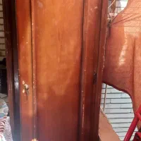 کمد چوبی صندلی کشو