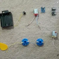 ماژول شارژ، بلندگو کوچک، باتری لیتیومی بزرگ،