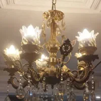 لوستر و لاله برنز|لوستر و چراغ آویز|تهران, صادقیه|دیوار
