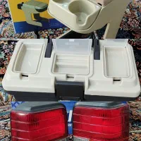 چراغ خطر هاجبک.کنسول وسط. جعبه ابزار.