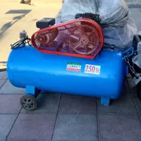 پمپ باد  ۲۵۰  لیتری تکفاز درحد / دورکن لبه چسبان