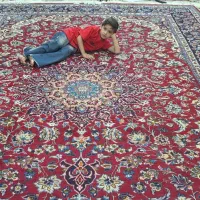 فرشته دست بافت تمیز در حد