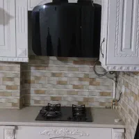 کابینت ممبران با صفحه گاز رومیزی اخوان و هود سینک|اجاق گاز و لوازم برقی پخت‌وپز|اسلام‌شهر, شهرک واوان|دیوار