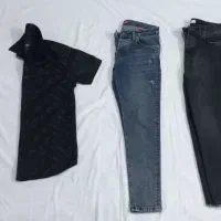 شلوار جین و پیراهن