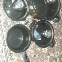 قابلمه استیل درون تفلون نو نو