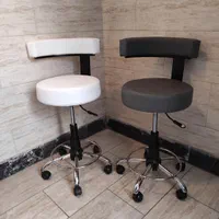 صندلی تابوره با جک بلند