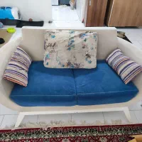 مبل هفت نفره + میز + کوسن