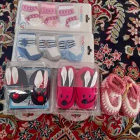 جوراب و پاپوش نوزادی ترک