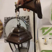 چراغ رومی فلزی دیواری طرح آویز دار