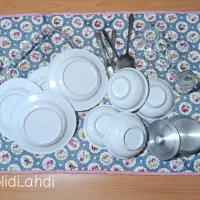 تکه های سرویس آشپزخانه|سفره، حوله، دستمال آشپزخانه|قم, میرزائیه|دیوار