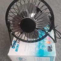 پنکه فلزی کوچک رومیزی«داخل خودرو» USB MINI FAN